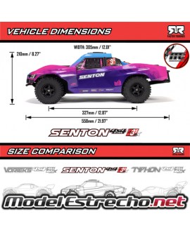 copy of ARRMA SENTON 4X4 V3 3S BLX BRUSHLESS SC ROJO