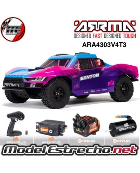 copy of ARRMA SENTON 4X4 V3 3S BLX BRUSHLESS SC ROJO