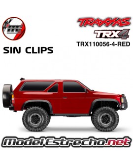 TRAXXAS TRX-4 NISSAN PATHFINDER CRAWLER SIN CLIPS ROJO TRX110056-4-RED