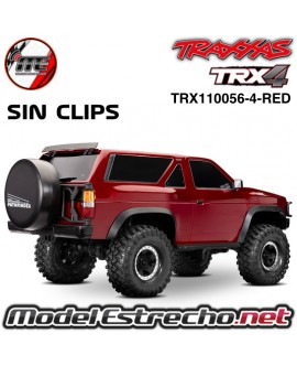 TRAXXAS TRX-4 NISSAN PATHFINDER CRAWLER SIN CLIPS ROJO TRX110056-4-RED