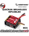 VARIADOR CRAWLER HOBBYWING QUICRUN BRUHSLESS WP10BL80 80A. ESC HW30108002