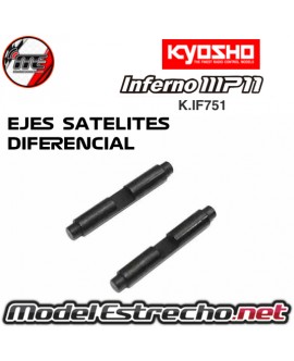 EJES DE SATELITES DE DIFERENCIAL KYOSHO INFERNO MP11 K.IF751