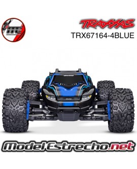 TRAXXAS RUSTLER 4x4 BL-2S BRUSHLESS 1/10 4WD TQ 2.4Ghz AZUL