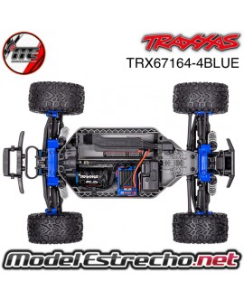 TRAXXAS RUSTLER 4x4 BL-2S BRUSHLESS 1/10 4WD TQ 2.4Ghz AZUL