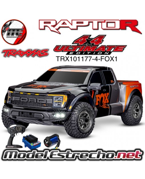 TRAXXAS FORD F-150 RAPTOR R 4x4 ULTIMATE FOX 1 TRX101177-4-FOX1