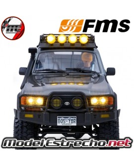 CRAWLER 1/10 TOYOTA LAND CRUISER 80 RS GRIS FMS