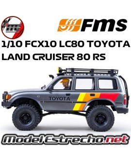 CRAWLER 1/10 TOYOTA LAND CRUISER 80 RS GRIS FMS