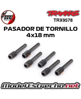 TORNILLOS PASADOR 4x18mm TRAXXAS