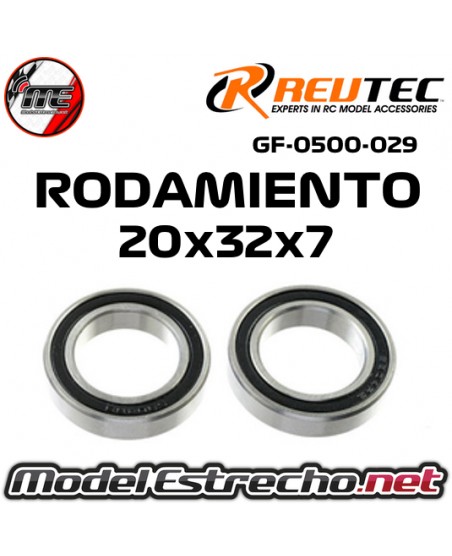 RODAMIENTO 20x32x7 REVTEC - ABEC 3 (2pcs) GF-0500-029