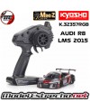 KYOSHO MINI-Z MR04 RWD AUDI R8 LMS 2015 ROJO-GRIS (W-MM/KT531P) K.32357RGB