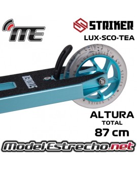 STRIKER LUX PATINETE SCOOTER FREESTYLE VERDE TURQUESA LUX-SCO-TEA