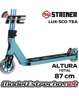 STRIKER LUX PATINETE SCOOTER FREESTYLE VERDE TURQUESA LUX-SCO-TEA