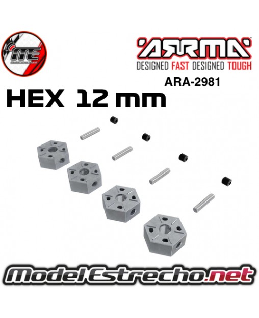 HEXAGONOS 12mm ARRMA