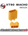 CONECTOR XT90 MACHO ANTI CHISPA (1u.)