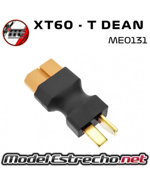 ADAPTADOR DE XT60 HEMBRA A T DIN MACHO
