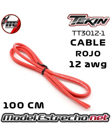 CABLE TEKIN 12awg SILICONA