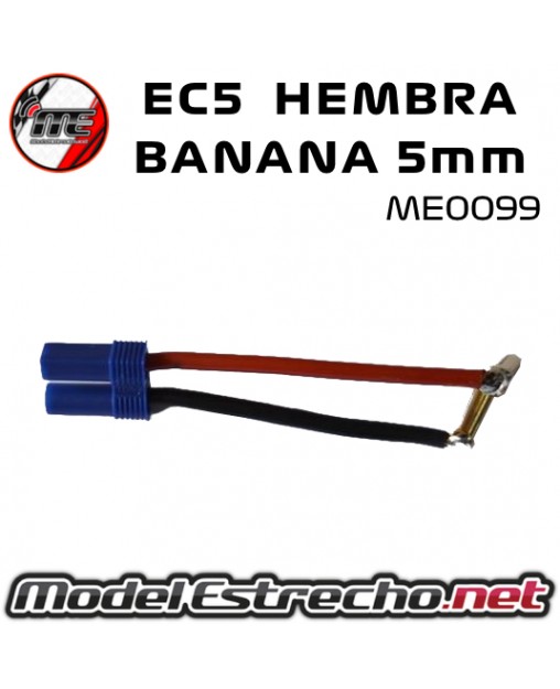 EC5 HEMBRA A BANANA 5 mm