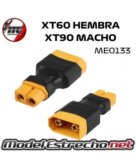 ADAPTADOR XT60 HEMBRA A XT90 MACHO (1Pcs) ME0133