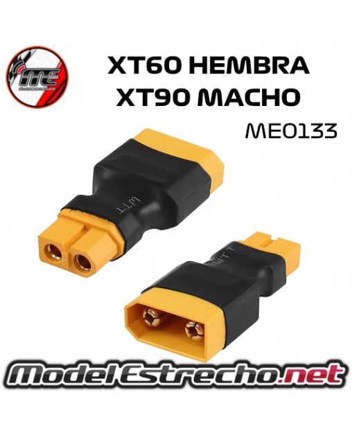 ADAPTADOR XT60 HEMBRA A XT90 MACHO (1Pcs) ME0133