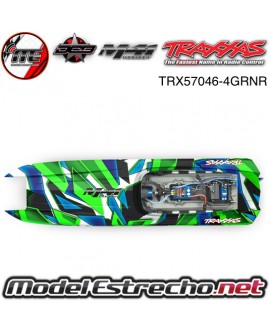 TRAXXAS DCB M41 CATAMARAN RACE BOAT LANCHA RTR TQi BRUSHLESS VERDE