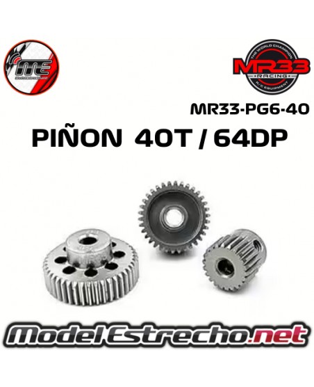 PIÑON 40T PASO 64DP MR33