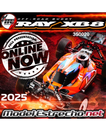 XRAY XB8 25 1/8 LUXURY NITRO OFFROAD 350020
