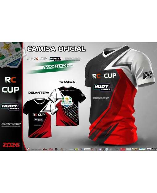 CAMISETA OFICIAL RC CUP - HUDY SERIES - AECAR 2026 ME0901