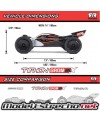 ARRMA TYPHON GROM 1/18 223 BLX BRUSHLESS 4WD BUGGY RTR SILVER ARA2306T1