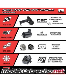 ARRMA TYPHON GROM 1/18 223 BLX BRUSHLESS 4WD BUGGY RTR SILVER ARA2306T1