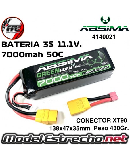 copy of BATERIA Lipo Rc PROSTYLE 5800MAH 4S 14.8v. 120C