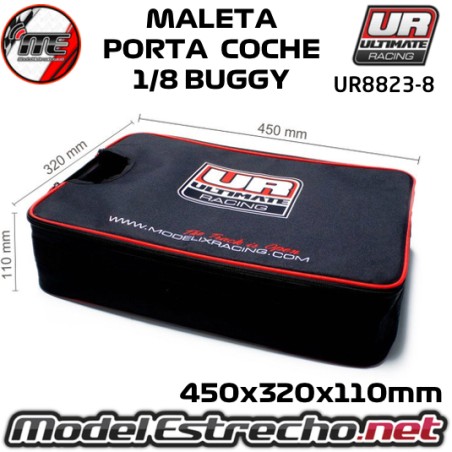MALETA PORTA COCHE BUGGY 1/8 ULTIMATE (450x320x110mm)