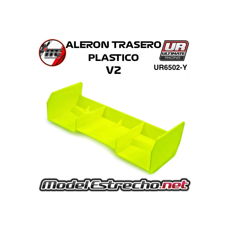 copy of ALERON TRASERO PLASTICO 1/8 BUGGY V2 BLANCO ULTIMATE