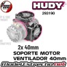 SOPORTE MOTOR VENTILADOR HUDY 40mm