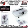 KIT RODAMIENTOS RS MUGEN MBX8R NITRO/ECO ULTIMATE (24U.)