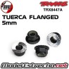 TUERCAS CON FLANGED ALUMINIO NEGRO 5mm
