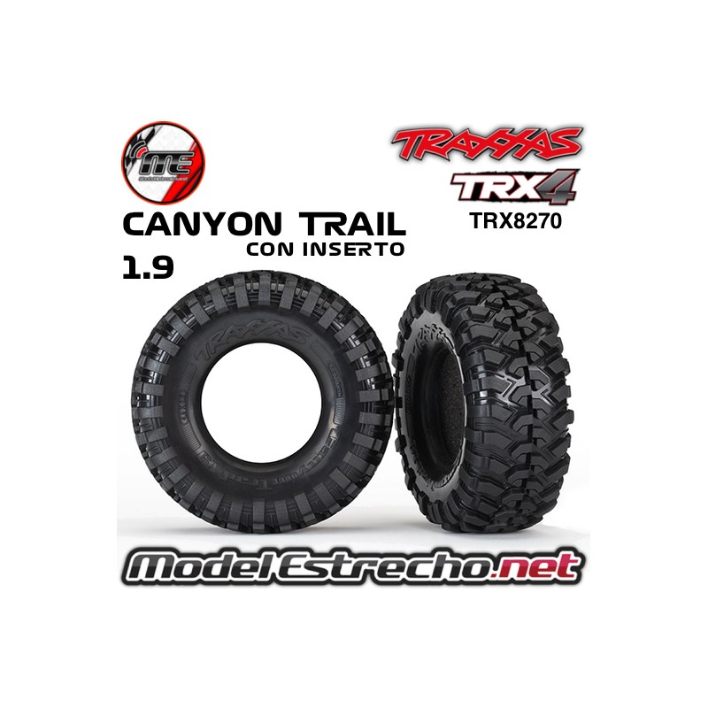 TRAXXAS RUEDAS 1.9 CANYON TRAIL CON FOAM INSERTO (2U.) TRX8270