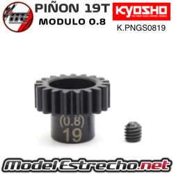 PIÑON 19T KYOSHO MOD 0.8  Ref: K.PNGS0819