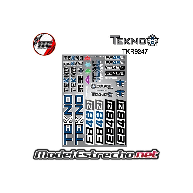 PEGATINAS TEKNO EB48 2.1 ORIGINAL