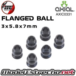 FLANGED BALL 3x5.8x7mm
