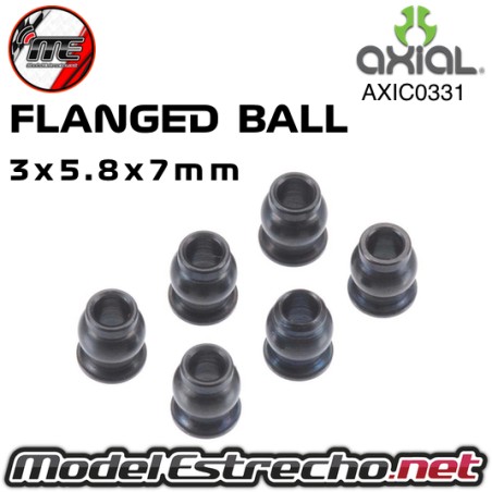FLANGED BALL 3x5.8x7mm
