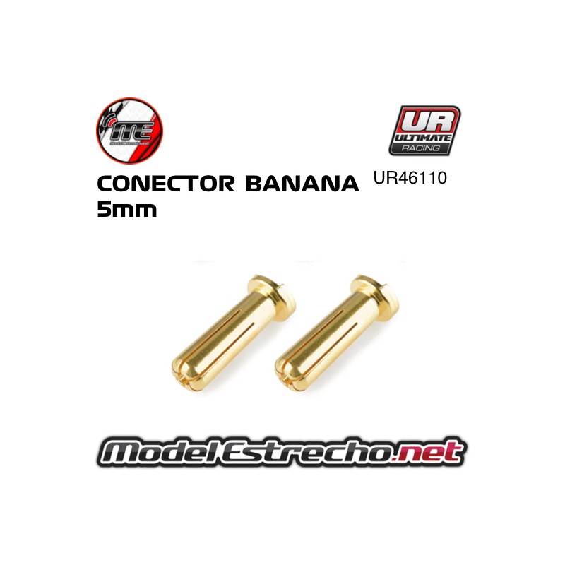 CONECTOR BANANA 5.0mm 90 Grados Macho (2u.)