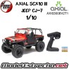 AXIAL SCX10 III JEEP CJ-7 CRAWLER 4WD 1/10 ROJO RTR