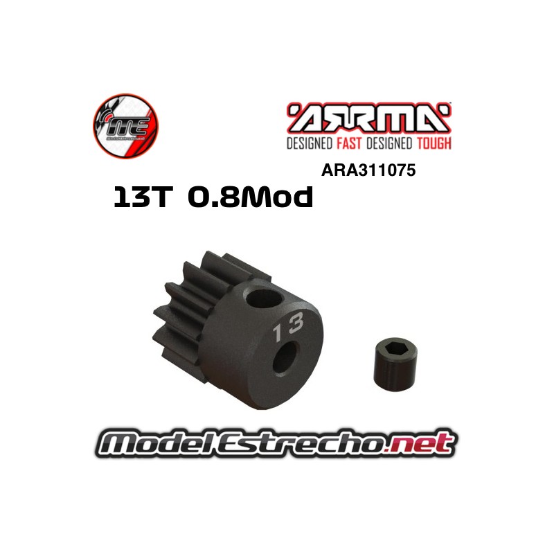 PIÑON MOTOR 13T 0.8Mod ARRMA ARA311075