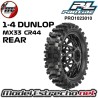 RUEDA TRASERA MOTO 1-4 DUNLOP GEOMAX MX33 CR4 REAR PROLINE PRO1023010