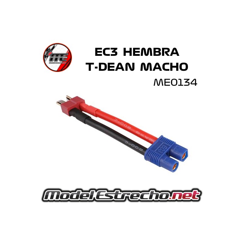 ADAPTADOR EC3 HEMBRA  A T-DEAN MACHO ME0134