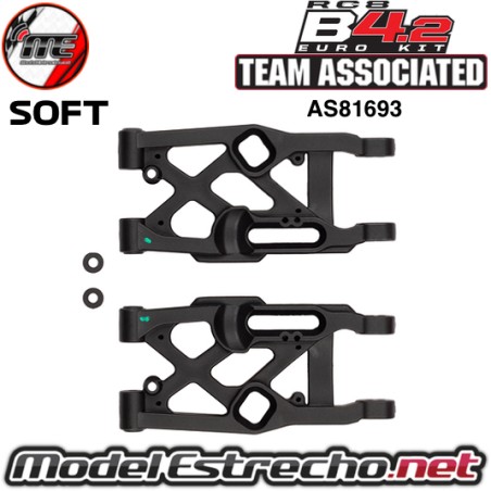TRAPECIO TRASERO SOFT ASSOCIATED RC8B4.2 AS81693