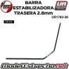BARRAS ESTABILIZADORAS 2.8mm ULTIMATE TRASERAS MUGEN, ASSOCIATED, XRAY UR1782-28