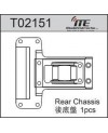 PLACA TRASERA CHASIS GEAR Dif. 2WD TEAM C T2 EVO