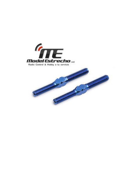 BLUE TITANIUM TUMBUCKLES  1.00/25.5mm B5M