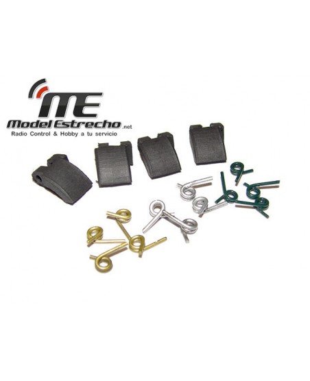 SET JVD ZAPATAS CARBONO MAS MUELLES